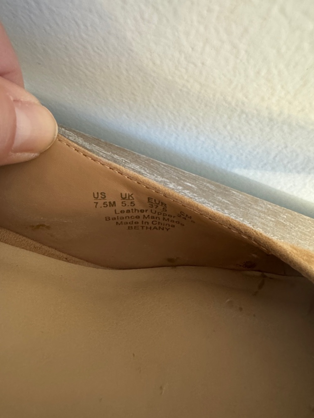 Bleeker & Bond Tan Suede Pointed Toe Slingback Heels - Picture 8 of 10